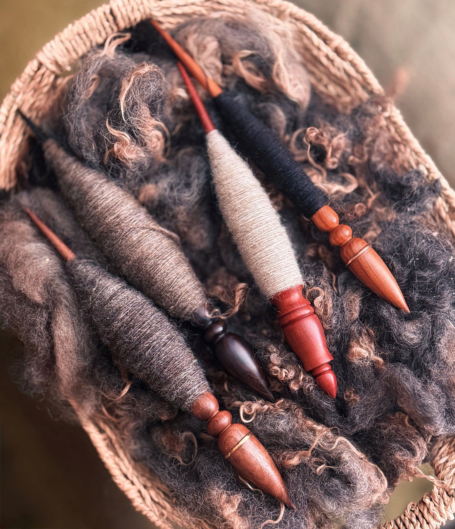 Handcrafted Spindles